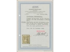 1933, Fürstin Elsa, Fürst Franz I und Landeswappen, kompletter Satz von drei Werten, gez. 12½, je sauber gestempelt, tadellos