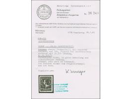 1951, Fürstenpaar kompletter Satz von zwei Werten, gez. 14¾, sauber gestempelt, tadellos. 3 Fr mit Fotoattest Liniger AIEP (1