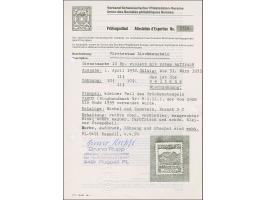 1932, Regierungs / Dienstsache Aufdruckausgabe 10 Rp schwarzviolett in Zähnung 11½ :12½, kleiner Riß oben rechts verklebt, so