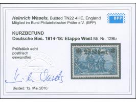 1914/18, 2F.50 Cent., gez.25:17, postfrisch, einwandfrei, Kurzbefund Wasels BPP (2016)