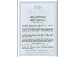 “STRASSBURG i. ELS.” ohne Datums- und Jahreszahl (Spalink 36-5MN) auf kpl. Zeitung “Le Journal illustre” (Ausgabe 29 vom 18.J