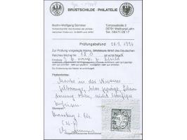“STRASSBURG i. ELS. 20.APRIL.75” &nbsp;(Spalink 36-6) klarer Teilababschlag auf großer Schild ½ Gr. orange. Die farbfrische M