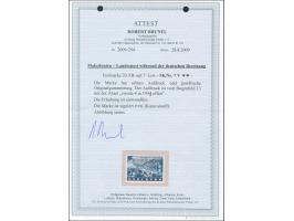 1944, 20 L. auf 7 L., mit Aufdruckfehler “zweite 4 in 1944 offen” (Aufdruckfeld 13), postfrisch, tadellos, sign. Karavainoff,