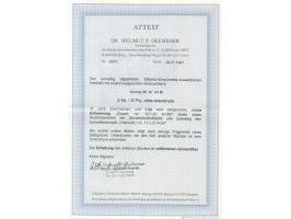 1920, Ohne Netzunterdruck: 2 M. auf 35 Pfg., sauber und zeitgerecht gestempelt “ZOPPOT 12.1.21”, tadellos, sign. Oechsner BPP