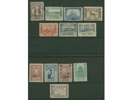 1922, Grand Assembly, Genova Printing, complete set fine mint never hinged, 50 pia. tiny hinge remain, others very fine, a sc
