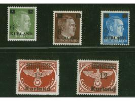 6 a. 5 Pfg. - 12 Pfg. postfrisch, dabei 6 a. 5 Pfg. in guter Type VI, postfrisch, sign. van Loo BPP (Mi. 440,-)