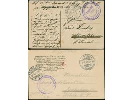 1907, Feldpost-Ansichtskarte (Ansicht Windhuk Westliche Kaiser Wilhelmstrasse) mit Aufgabestempel "MALTAHÖHE Deutsch-Südwesta
