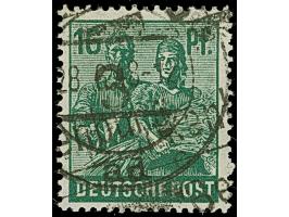 “3/Berlin-Blankenburg c” (Arge 3/30b) auf Arbeiter 16 Pfg., sauber gestempelt, einwandfrei; seltener Aufdruck, sign. H. Schmi