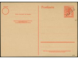 “20/Halle 2” auf Karte Arbeiter 30 Pfg., ungebraucht und einwandfrei, sign. Hall Z. und GSPy
