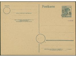 “29/Jeßnitz” (Arge 36/27) auf Karte Arbeiter 12 Pfg., ungebraucht und tadellos, sign. Dr. Herbst und Dr. Modry BPP