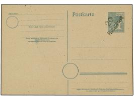 “20/Annaburg” (Arge 20/5) auf Karte Arbeiter 12 Pfg., ungebraucht und tadellos, sign. Dr. Kalb BPP