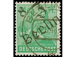 “3/Berlin 8” (Arge 3/5k) auf Arbeiter 84 Pfg., sauber gestempelt und einwandfrei, ein seltener Aufdruck, sign. Busse BPP