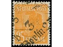 “3/Berlin 25” (Arge 3/10f) auf Arbeiter 25 Pfg., sauber gestempelt und einwandfrei, sign. Busse BPP