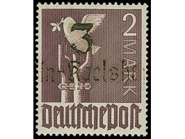 “3/Berlin-Karlshorst” (Arge 3/38c) auf Taube 3 M., ungebraucht und tadellos, u.a. sign. Kalb BPP