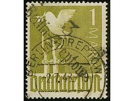 “3/Berlin-Treptow a” (Arge 3/51b) auf Taube 1 M., sauber gestempelt und einwandfrei, sign. Böheim BPP