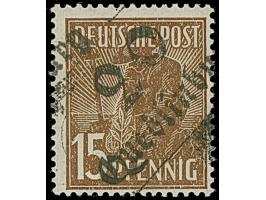 “2°/Quedlinburg” auf Arbeiter 15 Pfg., postfrisch und tadellos, sign. Ballschmidt BPP
