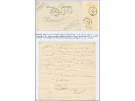 1855, Crimean War cover with taxe “30” and content from an officer of the French army in Sevastopol, cancelled ‘Armee d'Orien