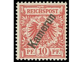 1899, Krone/Adler 10 Pfg. dunkelrosarot, ungebraucht, tadellos, Befund Jäschke-L. BPP (2006)