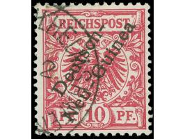 1897, 10 Pf lilarot gestempelt, signiert Pfenninger, Jäschke-L. und Steuer BPP