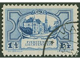 1924/25, Winzer 2½ Rp bis 20 Rp und Weißes Haus 1½ Fr schwärzlichultramarin, kompletter Satz von sechs Werten und Freimarke s