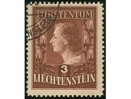 1951, Fürstenpaar kompletter Satz von zwei Werten, gez. 12½:12, sauber gestempelt, tadellos.
