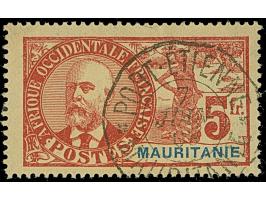 1906, General Ballay complete set of 16, all clear cancelled, very fine.
