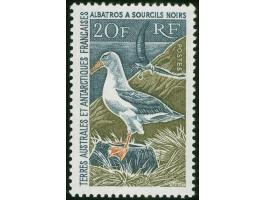1968, Albatross, 20 fr. slate, olive and orange, mint never hinged, very fine
