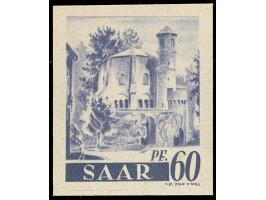 1947, Freimarken 60 Pfg., breitrandig ungezähnt, postfrisch, einwandfrei. Private Signatur und Fotoattest Geigle BPP (2020)(M