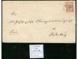 1861, Staatswappen 2 Gr. dunkelzinnober, farbfrisch, der linke Rand kunstvoll ergänzt, sonst voll- bis überrandig, mit sauber