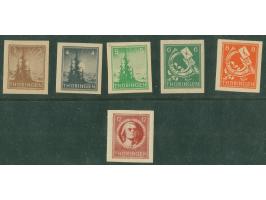 3-12&nbsp;Pfg., breitrandig ungezähnt, postfrisch&nbsp;