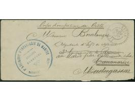 1897, Free of charge military envelope handstamped with "SITIA 20.Aout.97" cds, together with clean "8e Régiment d'Infanterie