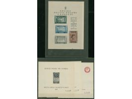 1945/46, Anthem and Soldiers, 1+99 L, 3+247 L, 5+195 L, set of three souvenir sheets, plus Views of Italian Cities and Soldie