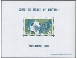 1978, foodball world championship, special souvenir sheet, mnh (Mi. 300,-)