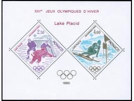 1980, Olympic games, both special souvenir sheets, mnh (Mi. 440,-)