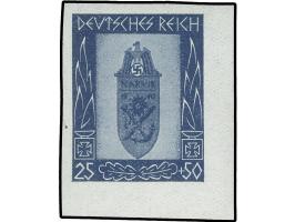 1940, NARVIK-Vignette, ungebraucht