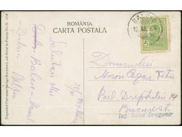 1914, "BALCIC" occupation of Bulgaria, 5 bani green on postcard "Romania Noua Balcic" to Bukarest, fine.
