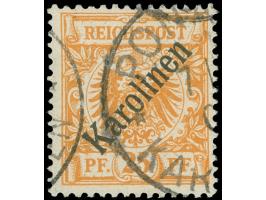 25 Pfg. mit sauberem Stempel von Ponape. Ganz kleine Schürfstelle im Falzbereich, sonst einwandfrei. Signiert Dr. Lantelme BP