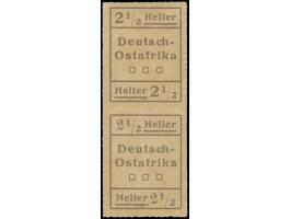 2½ H. im senkrechten Typenpaar, der obere Wert kleine helle Stelle, sonst einwandfrei.(Mi. 900,-)&nbsp;