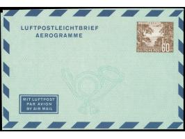 1954, Luftpostfaltbrief 60 Pfg. mit Zusatz “AEROGRAMME”, sauber ungebraucht, in einwandfreier Erhaltung