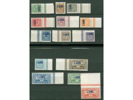 1920, Wappen und Landschaft, 1 Ø. bis 10 Kr., kompletter Satz, postfrisch, tadellos