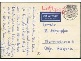 Fremdverwendung: 1948, Bizone Bauten 15 Pfg. violett mit Stempel “BERLIN-NEUKÖLLN 1 22.12.50” als portogerechte Einzelfrankat