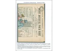 “STRASSBURG i. ELS.” ohne Datums- und Jahreszahl (Spalink 36-5MN) auf kpl. Zeitung “Le Journal illustre” (Ausgabe 29 vom 18.J