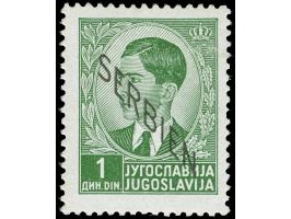 1941, 1 Din., ohne Netzüberdrück, postfrisch, tadellos, doppelt sign. Krischke&nbsp;