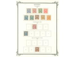 1896/1941, collection starting complete pictorial issue set of twelve values, unused, including occupation issues on 8 Scott 
