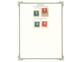 1896/1941, collection starting complete pictorial issue set of twelve values, unused, including occupation issues on 8 Scott 