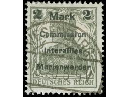 1920, Germania 2 M. auf 2 ½ Pfg. dunkelolivgrau, Aufdruck Type BIas, sauber gestempelt “RIESENBURG .2.5.20”, tadellos, sign. 
