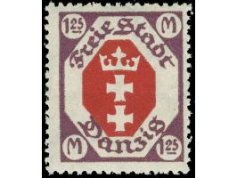 1922, Kleines Staatswappen 1,25 M., ohne Rosettenunterdruck, postfrisch, tadellos, sign. Oechsner BPP&nbsp;
