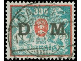 1922, Großes Staatswappen 300 M., sauber und zeitgerecht gestempelt “DANZIG 13.7.23”, tadellos, Kurzbefund Soecknick BPP (201
