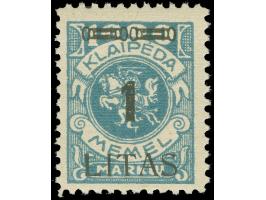 1923, Freimarke 1 L. auf 1000 M., Plattenfehler “MARKW statt MARKIU” (Feld 23), postfrisch, tadellos, sign. Matheisen BPP&nbs