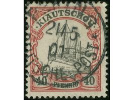 Petschili-Ausgaben: 1901, Kiautschou Kaiseryacht 40 Pfg., sauber gestempelt “PEKING DP 21/5 01”, einwandfrei, sign. Bothe BPP
